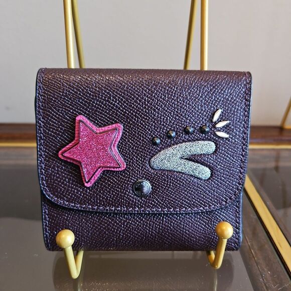 Vintage Coach small Wallet 6 card holder - Picture 1 of 6